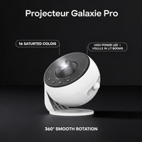 Lunaria Projecteur Galaxie Pro Starry Sky 360° Pro - projecteur galaxie - projection 360°