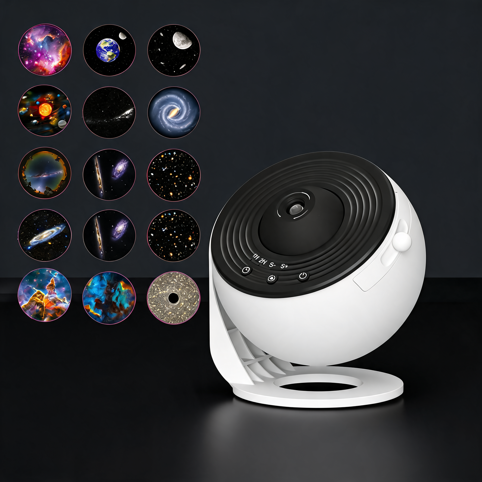 Projecteur Galaxie Pro Starry Sky 360° 13-en-1 | LUNARIA