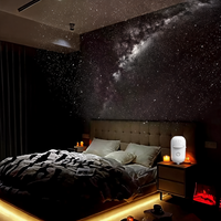 Lunaria Projecteur Galaxie Pro Starry Sky 360° USB - projecteur galaxie en situation dans une chambre - ambiance cosmique