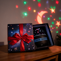 Lunaria Projecteur Galaxie Pro Starry Sky 360° Cadeau - projecteur galaxie en situation dans une chambre - ambiance cosmique