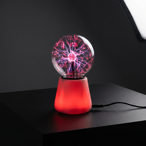 Lunaria Boule Plasma Tactile 7 Couleurs USB - boule plasma - arcs électriques