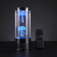 Lunaria Lampe Méduse Aquarium 8 Couleurs Télécommande - lampe méduse aquarium - eau illuminée - décoration intérieur LED