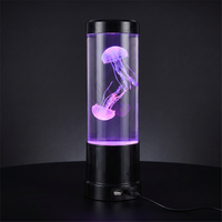Lunaria Lampe Méduse Aquarium 8 Couleurs - lampe méduse aquarium - eau illuminée - décoration intérieur LED