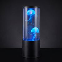 Lunaria Lampe Méduse Lava 7 Couleurs - lampe méduse aquarium - eau illuminée - décoration intérieur LED