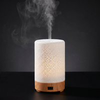 Lunaria Diffuseur Aroma 150ml Ultrasonique Minuteur - diffuseur aromathérapie LED - ultrasonique - décoration intérieur LED