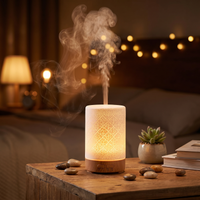 Lunaria Diffuseur Aroma 150ml Ultrasonique Minuteur - ambiance spa dans une chambre