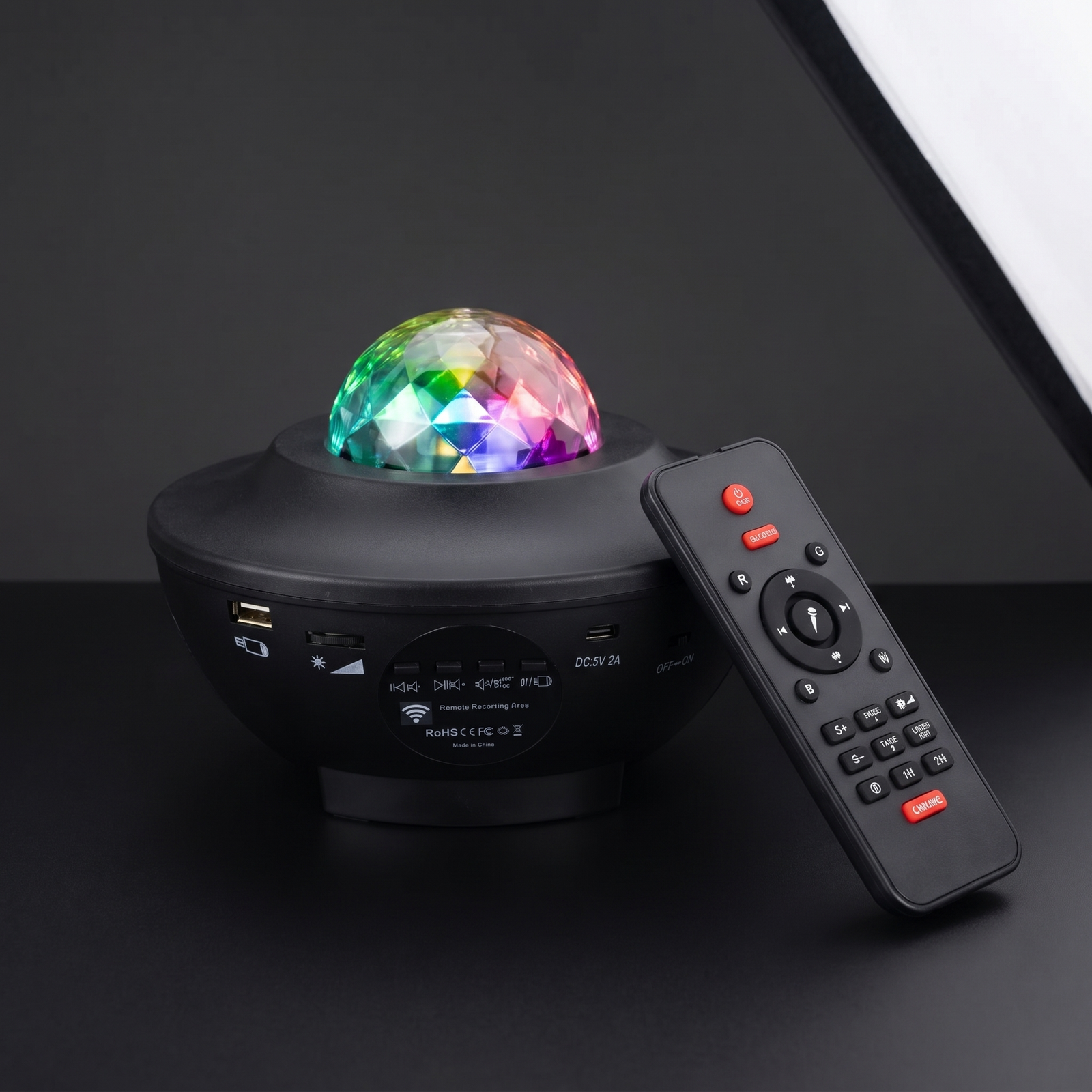 Projecteur Galaxie LED Multicolore Télécommande | LUNARIA