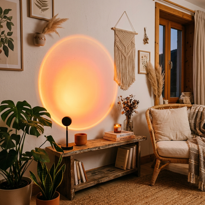 Lampe Lune Sélène 18cm